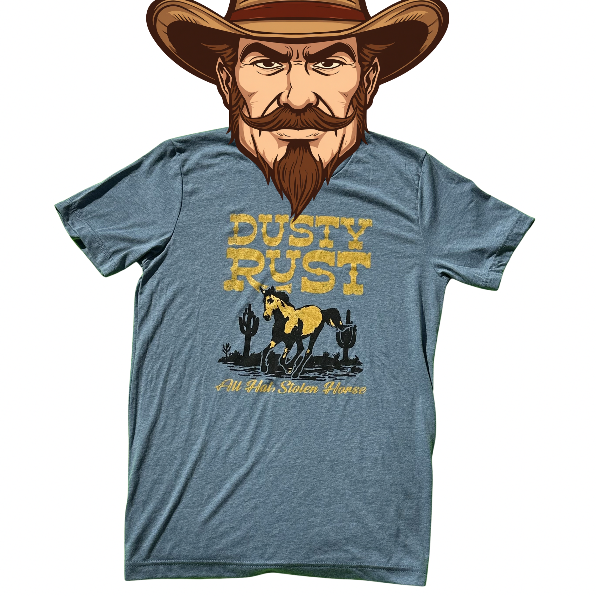 Dusty Rust All Hat, Stolen Horse Tee