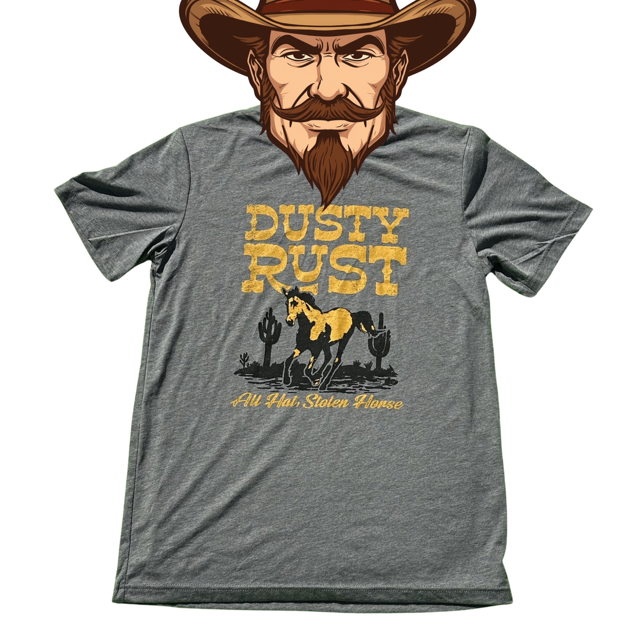 Dusty Rust All Hat, Stolen Horse Tee
