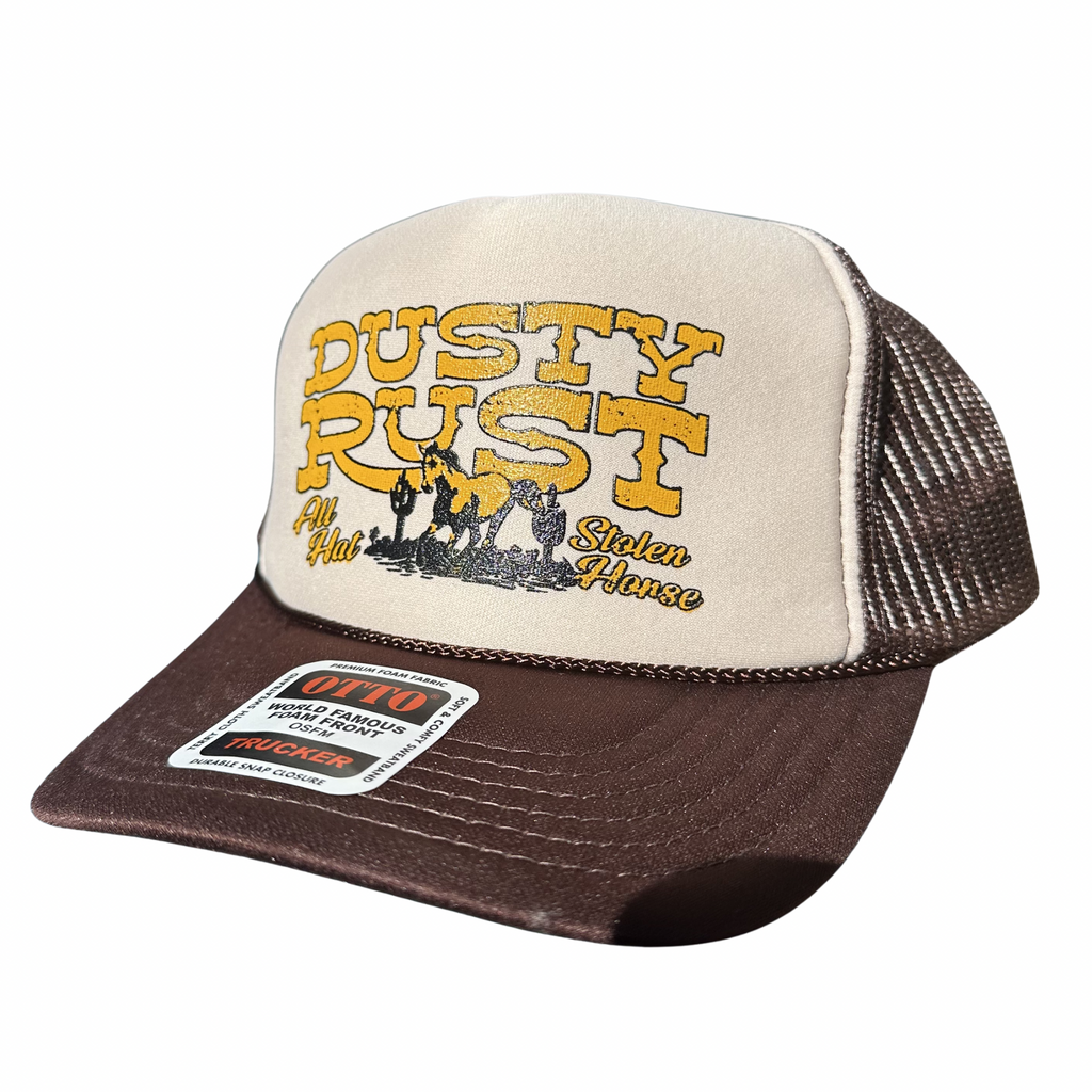 Dusty Rust Two-Tone Trucker Hat