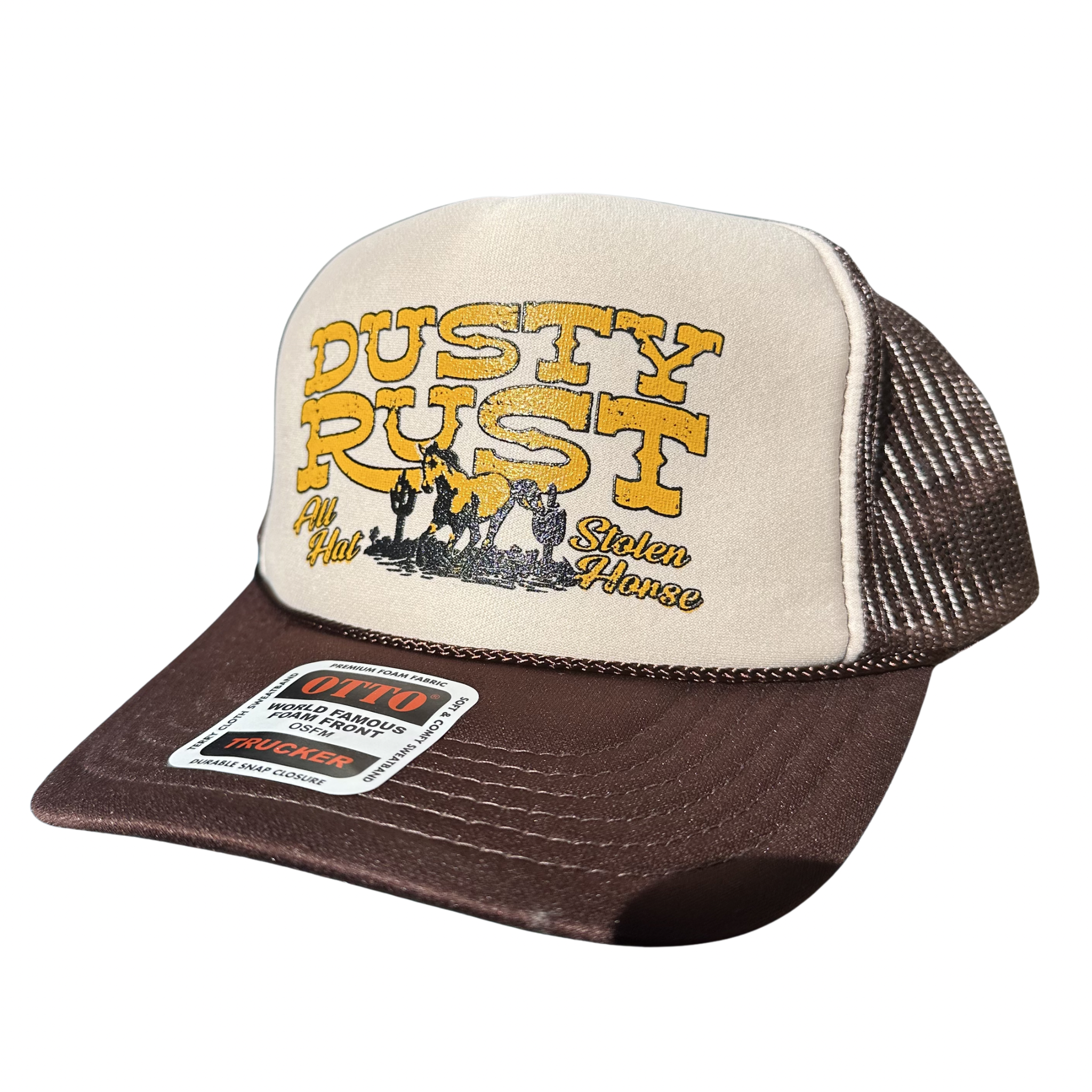 Dusty Rust Two-Tone Trucker Hat