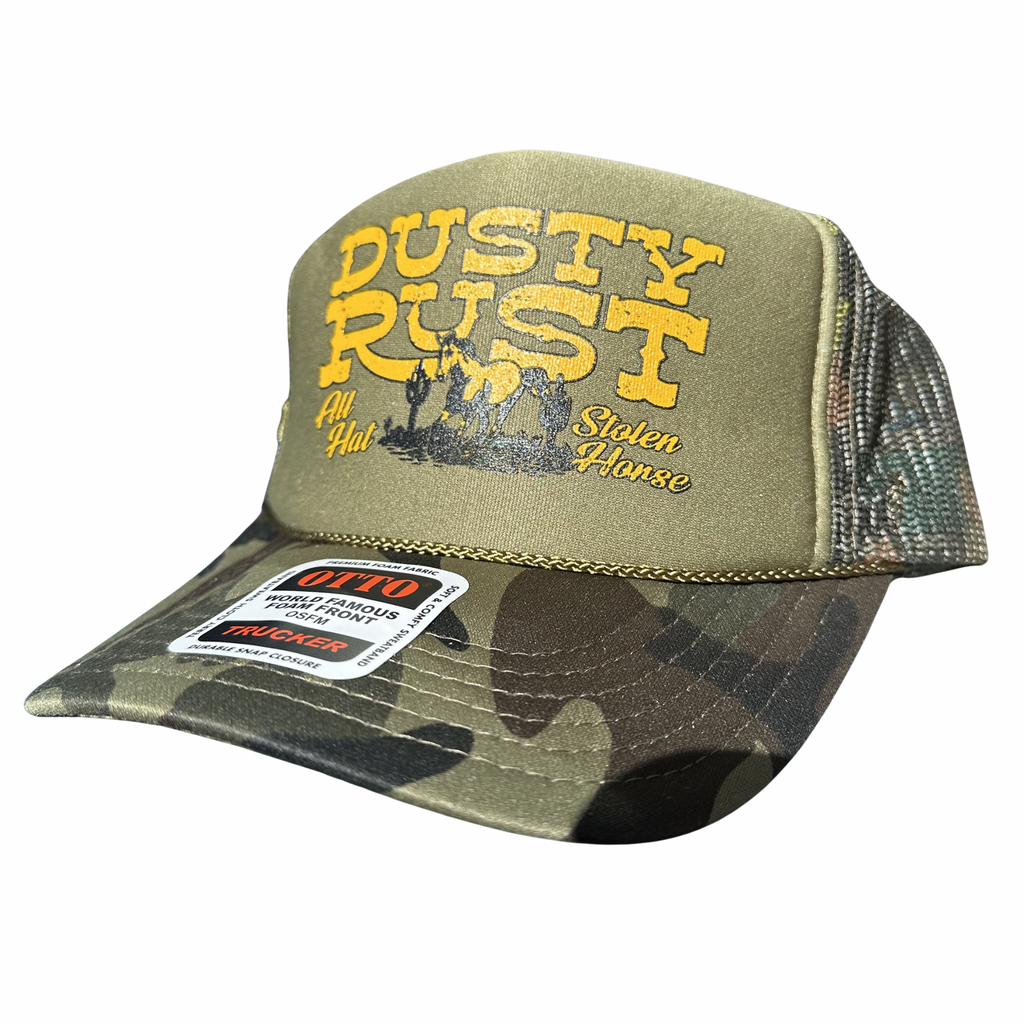 Dusty Rust Two-Tone Trucker Hat