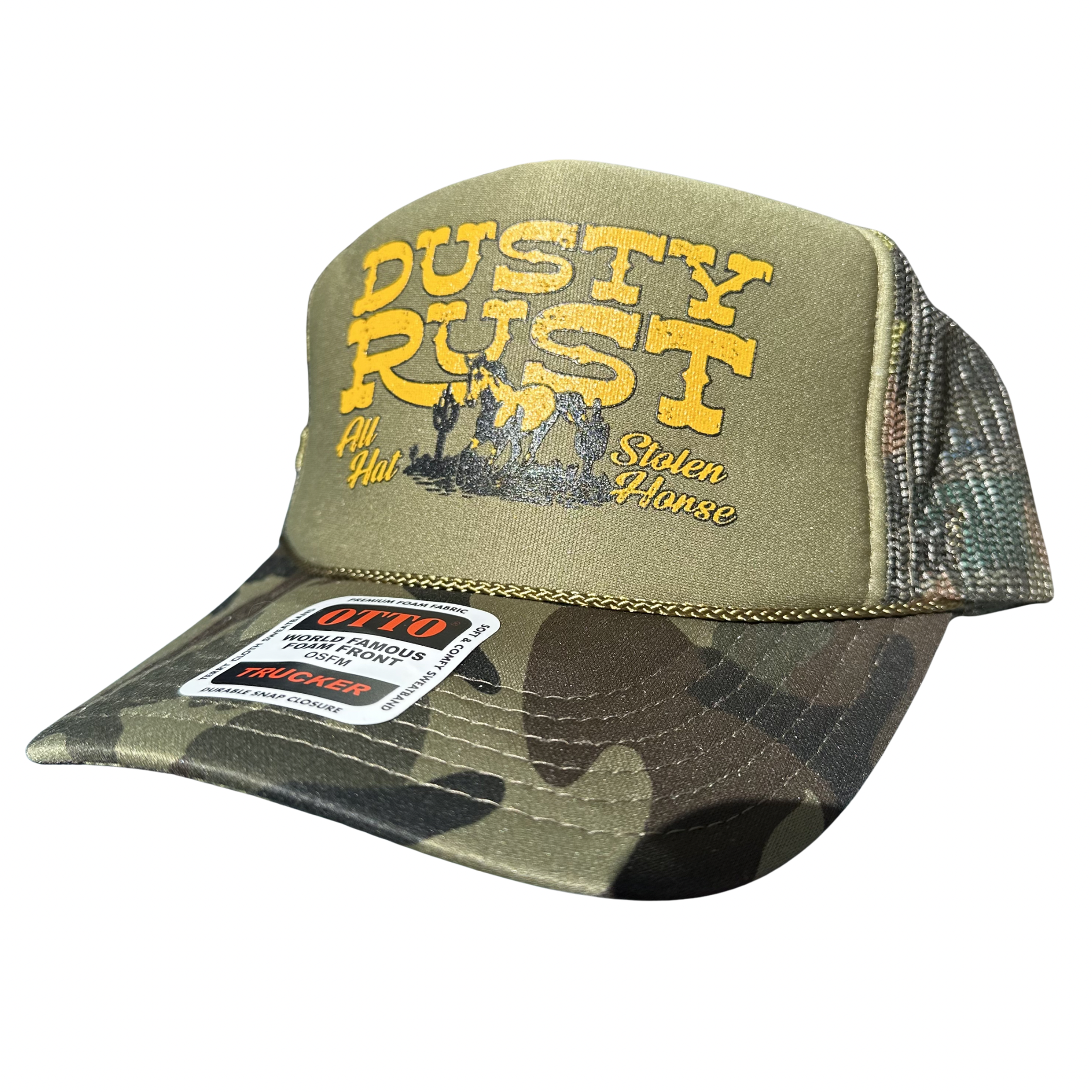 Dusty Rust Two-Tone Trucker Hat