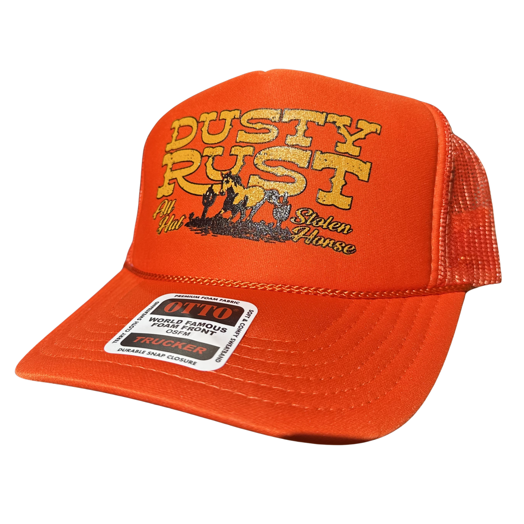 Dusty Rust Two-Tone Trucker Hat