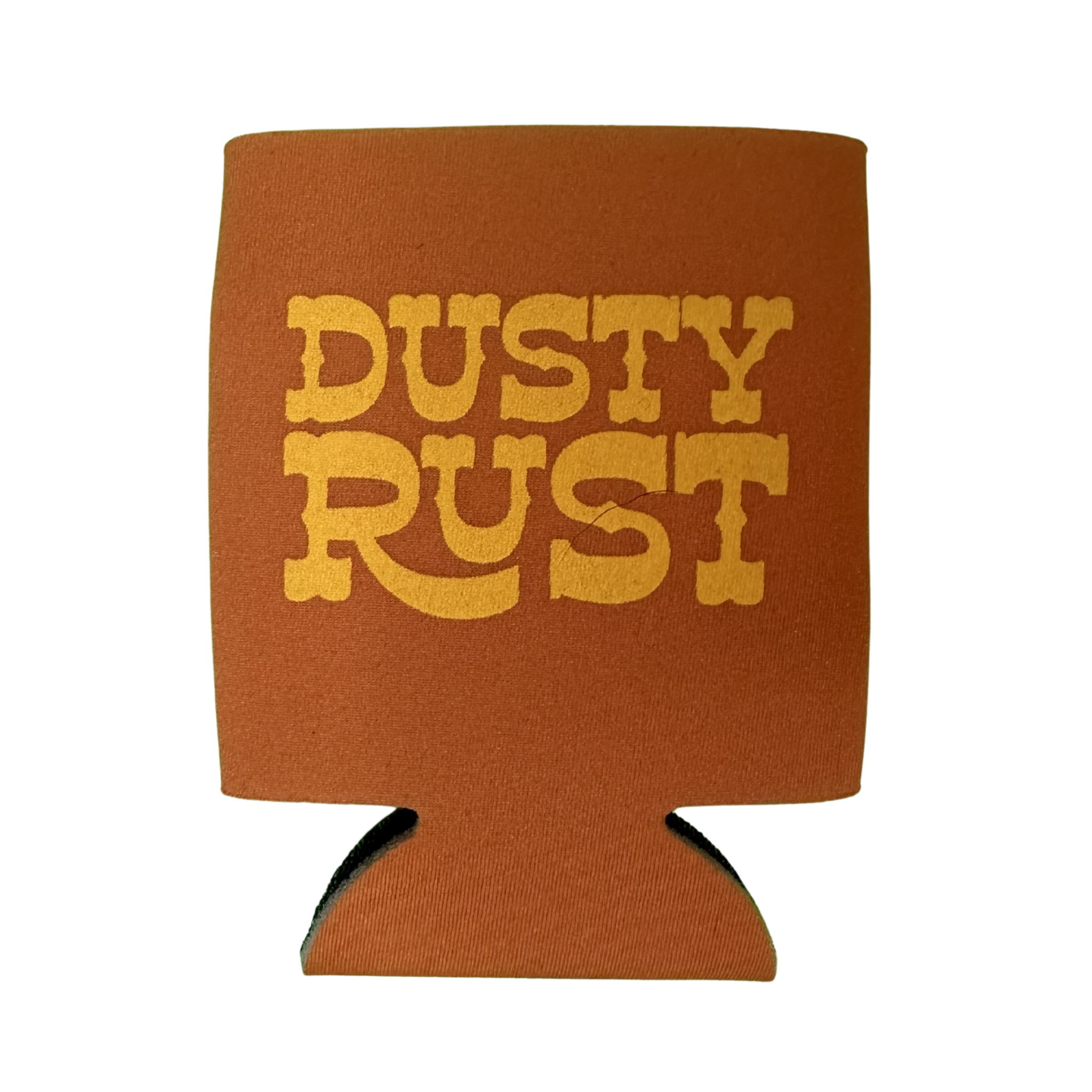 Dusty Rust Logo Koozie